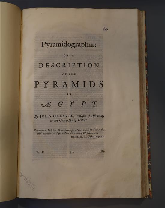 Greaves, John - Pyramidographia: or, a Description of the Pyramids in Aegypt ..., pp.625-674 (including part title)